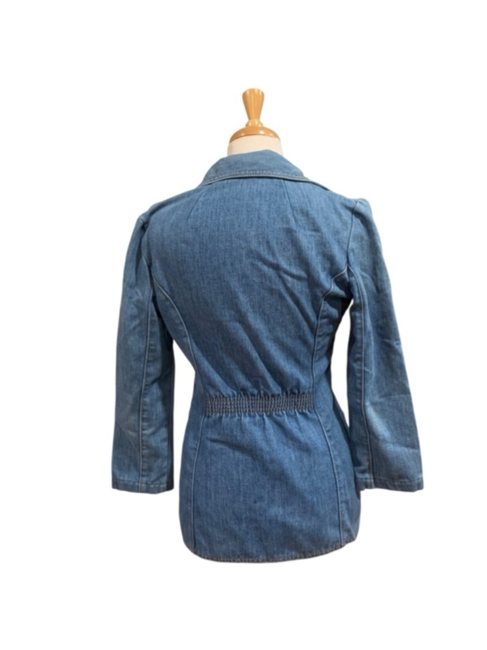 Vntg 70’s Women's Levi's Blue Denim Jean Jacket/Blazer with pockets - Picture 5 of 9